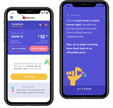 New Roots Mobile App