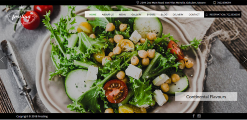 Website Development for an Italian Restaurant