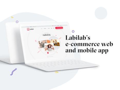 Labilab e-commerce and mobile app