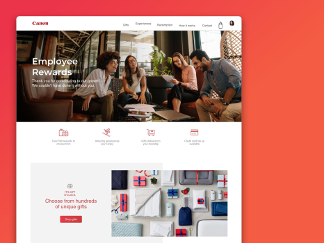Canon Staff Rewards Platform