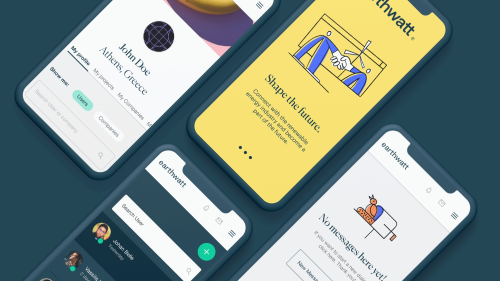 Earthwatt: Branding, Ui&Ux design