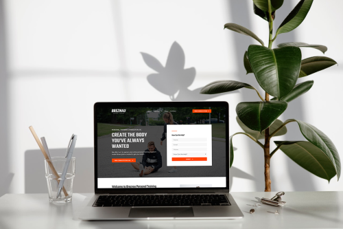 Breznau Personal Training Custom Web Design