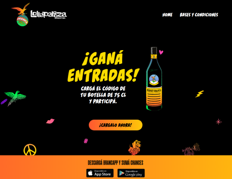 Digital Campaing for Lollapalooza Arg