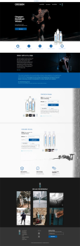OXIGEN Beverages eComm Website Launches