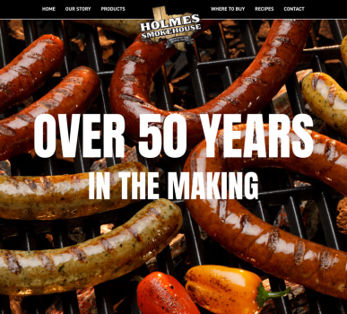 National Consumer Retail Brand Website