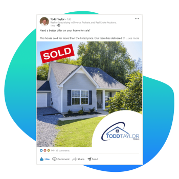 Real Estate LinkedIn Post