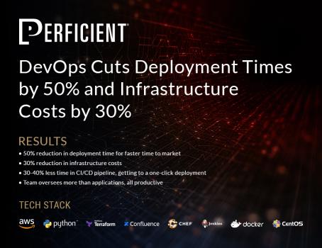 DevOps Cuts Deployment Times by 50% and Infrastructure Costs by 30%