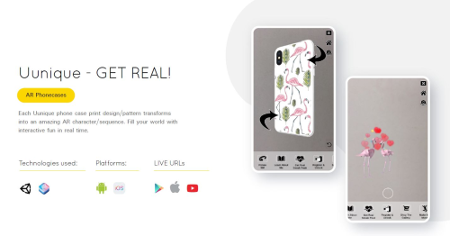 Uunique - GET REAL! (Phone case AR App)