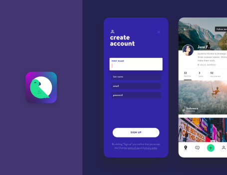 Branding & UX/UI Design of Chatripp