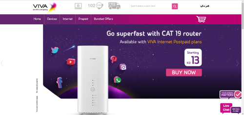 ViVA eStore E-commerce Website