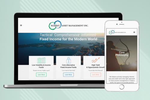 Marret - Asset Management Website Design
