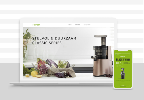 Hurom Benelux - Website and Ads