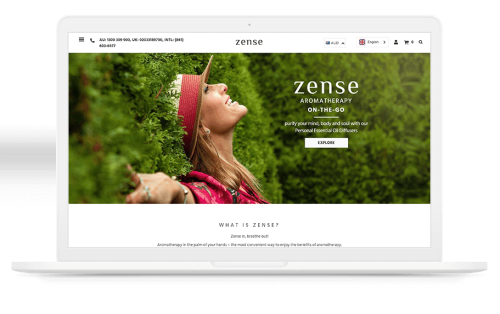 ZENSE - Shopify Web Development