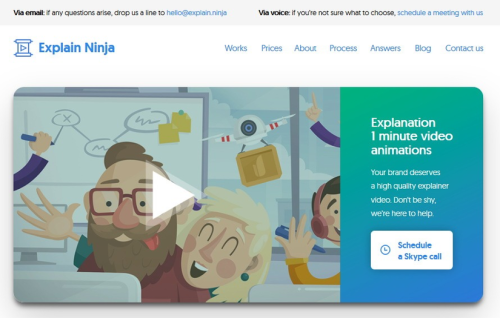 Blog Development for "Explain.ninja"