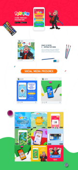 Social Media for Kids educational App