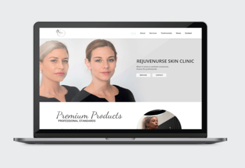 Website Design for Rejuvenurse