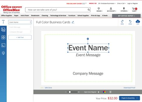 Transforming a B2B and B2C business, for Print-on-Demand at Office Depot