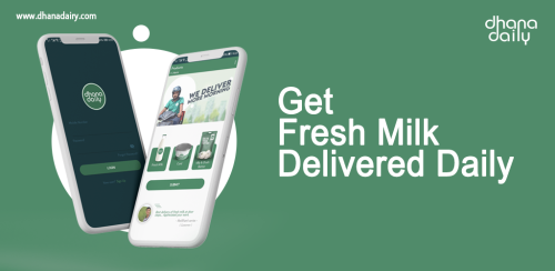 Dhana daily - Milk delivery app