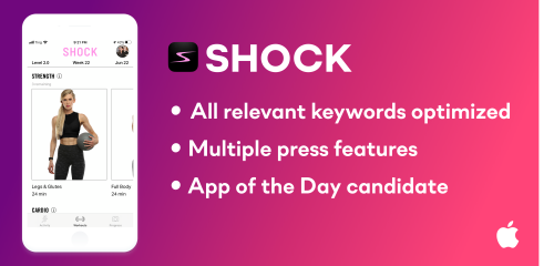 SHOCK App Store Optimization