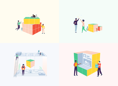 Marketing website UI/UX design