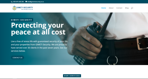 Security Company website