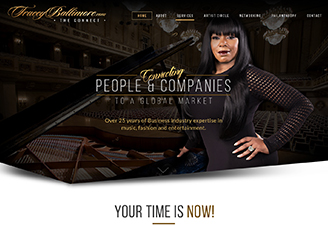 Tailor Made Website Design for Tracey Baltimore