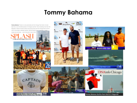 Tommy Bahama Dresses Chicago's Lifeguards