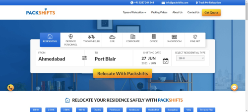 Packshift is a Movers and Packers Agency