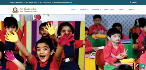 Website development for School