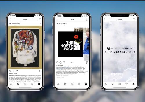 Animations for the North Face