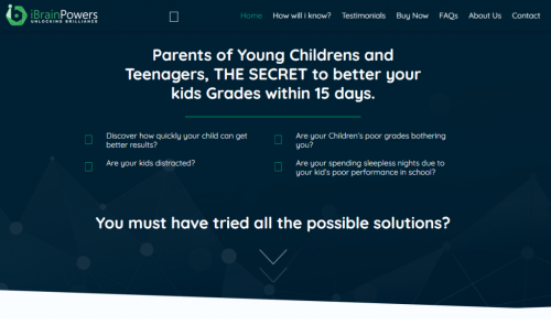 iBrainPowers – THE SECRET to boost kid’s Grades