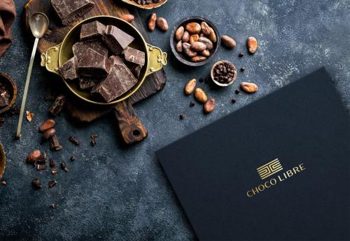 Branding for luxury chocolate subscription company
