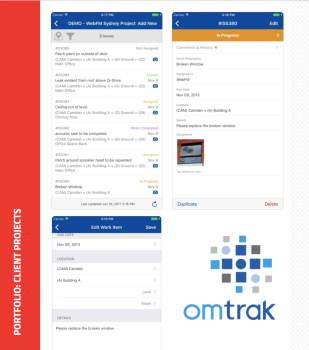 Streamlined tools used by teams to report, annotate & fix defects on construction sites