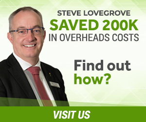 Overheads down and profits on the way up