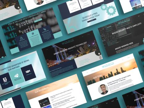 Web Design and Development for Cybersecurity Company