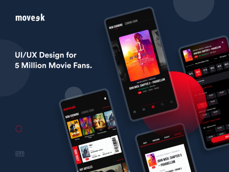Moveek: Mobile experience for 5 million movie fans.