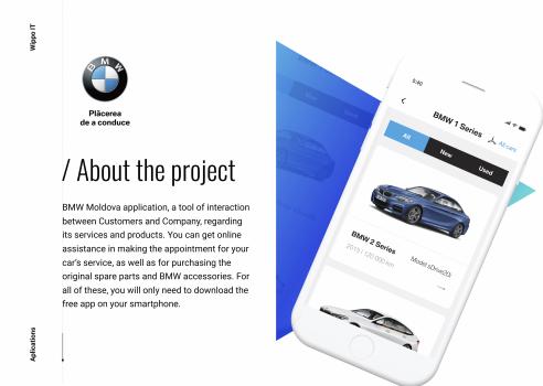 BMW App Moldova