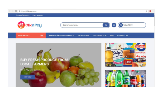ClikNPay: Fresh Products