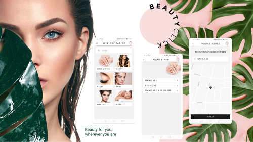 BeautyClick - beauty services ordering system