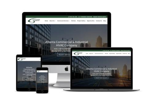 Galgon HVAC Web Design Project
