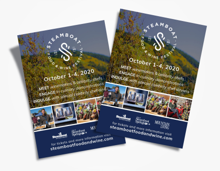 Steamboat Food & Wine Festival Flier