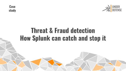 Threat and Fraud detection in #1 National Telecom