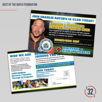 Best of the Batch Foundation Direct Mailer