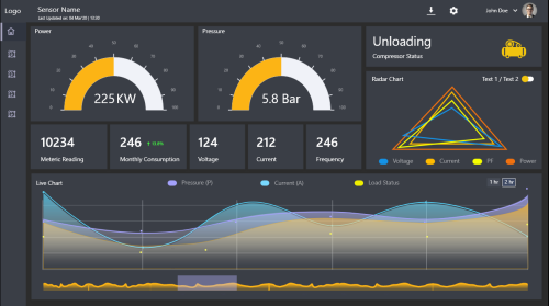 Compressor Monitoring Web App