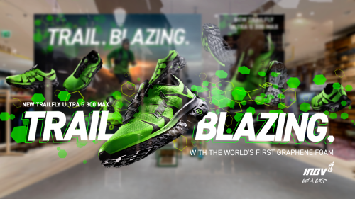 INOV-8 TRAILFLY ULTRA G 300 MAX - RETAIL DISPLAY