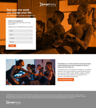 Fitness Franchise Campaign