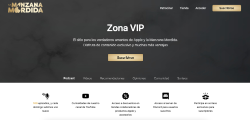 La Manzana Mordida VIP