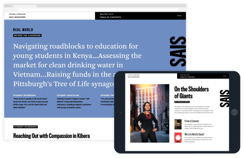 Johns Hopkins SAIS Magazine