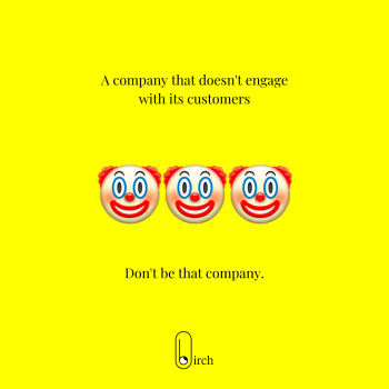 Q3 2020 Don't be that company