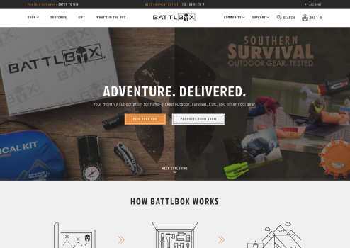 Battlbox Shopify Plus + ReCharge Development